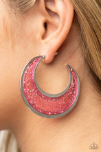 Load image into Gallery viewer, Charismatically Curvy - Pink Earrings