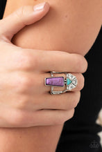 Load image into Gallery viewer, Stellar Stones - Purple Ring