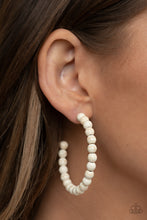 Load image into Gallery viewer, Rural Retrograde - White Earrings