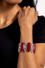 Load image into Gallery viewer, Saturated Sparkle - Red Bracelet