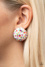 Load image into Gallery viewer, Kaleidoscope Sky - White Earrings