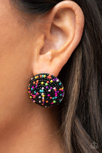 Load image into Gallery viewer, Kaleidoscope Sky - Black Earrings