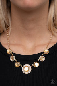 Extravagant Extravaganza - Gold Necklace Set