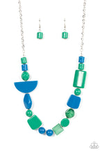 Load image into Gallery viewer, Tranquil Trendsetter - Green Necklace Set