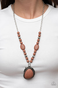 Southwest Paradise - Brown Necklace Set