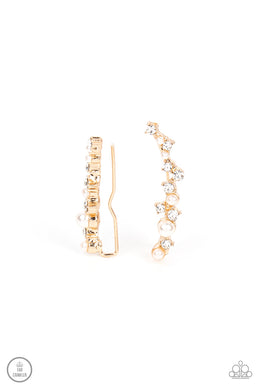 Couture Crawl - Gold Earrings