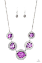 Load image into Gallery viewer, Raw Charisma - Purple Necklace Set