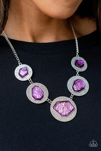 Raw Charisma - Purple Necklace Set