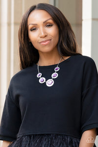 Raw Charisma - Purple Necklace Set