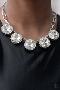 Limelight Luxury - White Necklace Set