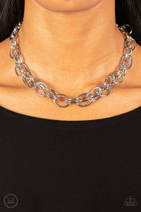 Tough Crowd - Silver Necklace Set