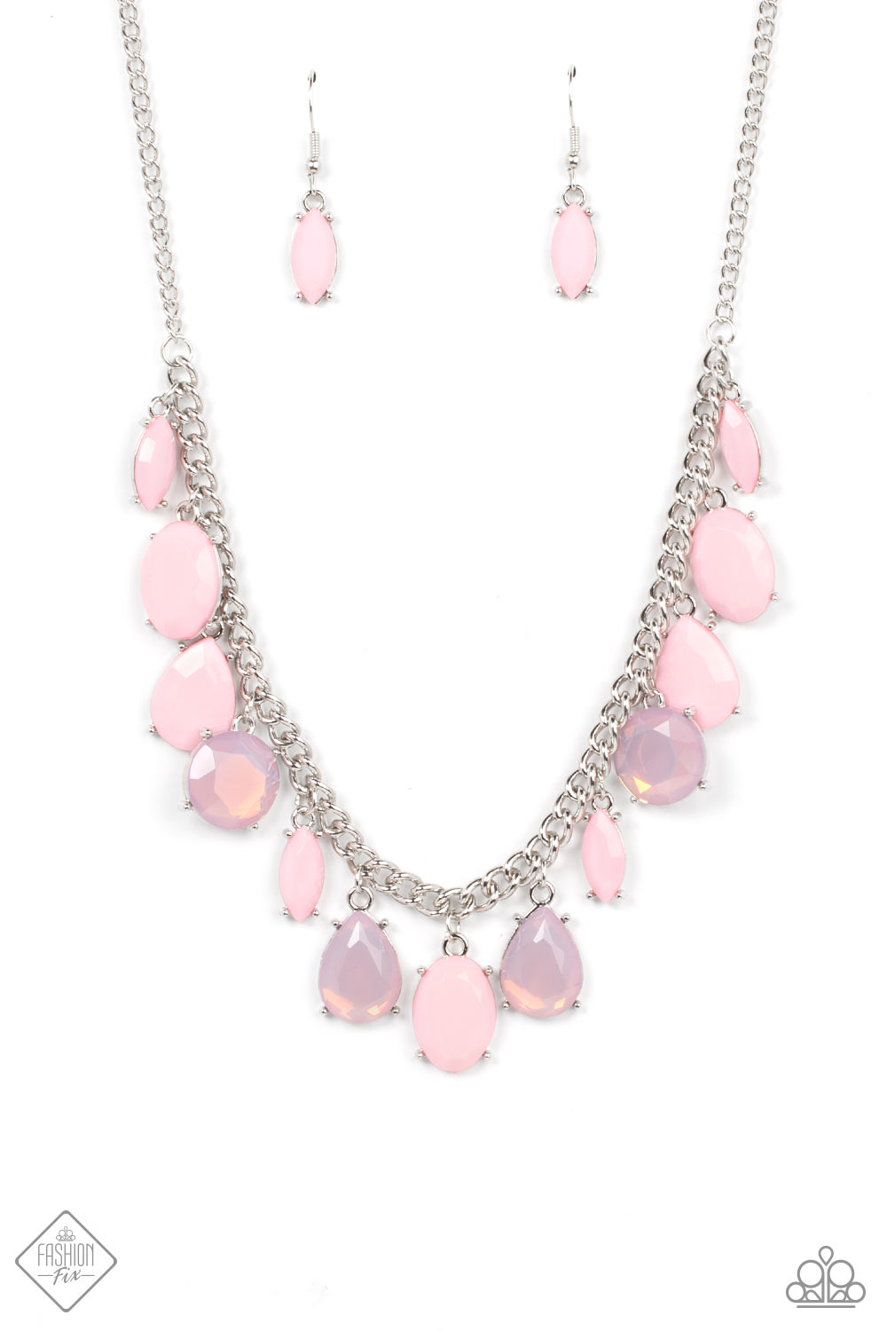 Fairytale Fortuity - Pink Necklace Set