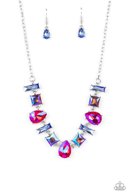 Interstellar Ice - Pink Necklace Set