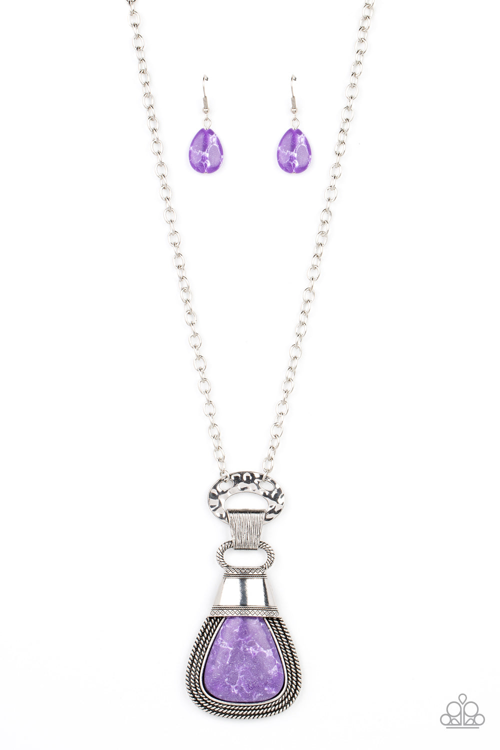 Rodeo Royale - Purple Necklace Set