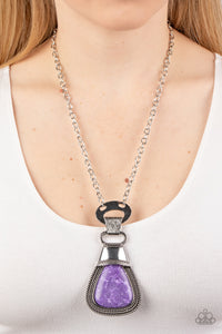 Rodeo Royale - Purple Necklace Set