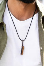 Load image into Gallery viewer, Comes Back ZEN-fold - Brown Urban Necklace