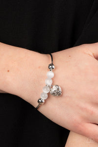 Vintage Vows - White Bracelet