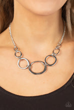 Load image into Gallery viewer, Short Circuit - Silver Necklace Set