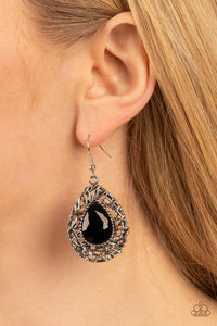 Nest Nouveau - Black Earrings