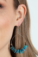 Load image into Gallery viewer, Hawaiian Kiss - Blue Earrings