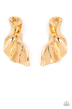 Load image into Gallery viewer, METAL-Physical Mood - Gold Earrings