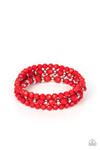 Load image into Gallery viewer, Its a Vibe - Red Bracelet