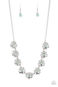 Petunia Palace - Green Necklace Set