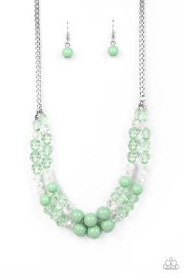 Vera-CRUZIN - Green Necklace Set