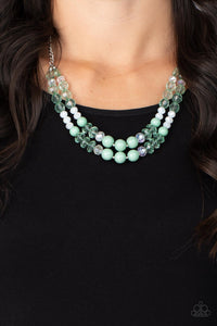 Vera-CRUZIN - Green Necklace Set