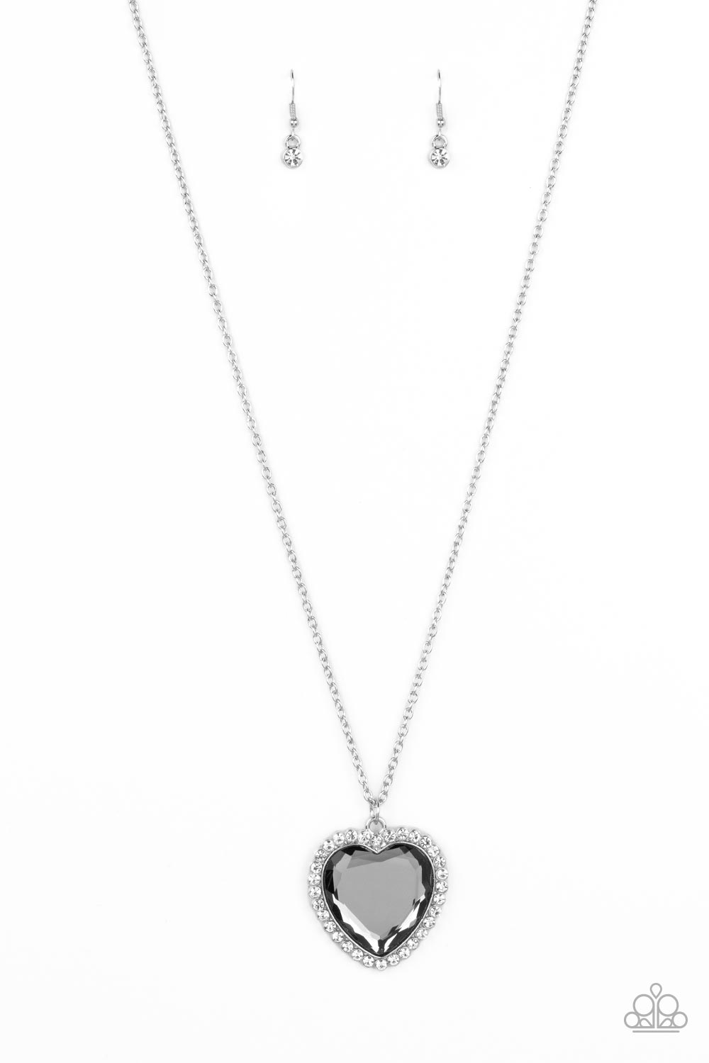 Prismatically Twitterpated - Silver Necklace Set