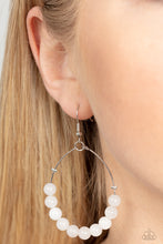 Load image into Gallery viewer, Catch a Breeze - White Earrings