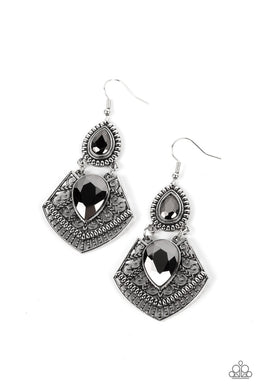 Royal Remix - Silver Earrings