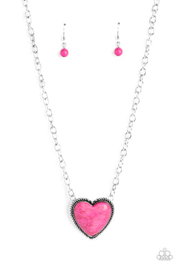 Authentic Admirer - Pink Necklace Set