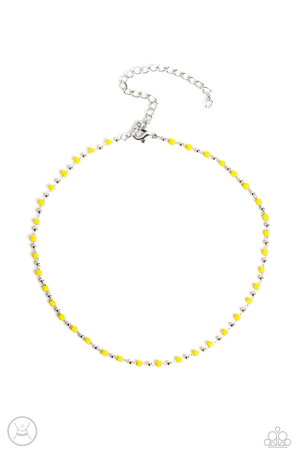 Neon Lights - Yellow Necklace Set