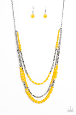 Newly Neverland - Yellow Necklace Set