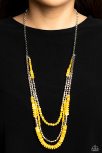 Newly Neverland - Yellow Necklace Set