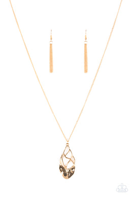 Swank Bank - Gold Necklace Set