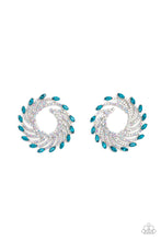 Load image into Gallery viewer, Firework Fanfare - Blue Earrings