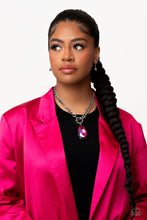 Load image into Gallery viewer, Edgy Exaggeration - Pink Necklace Set