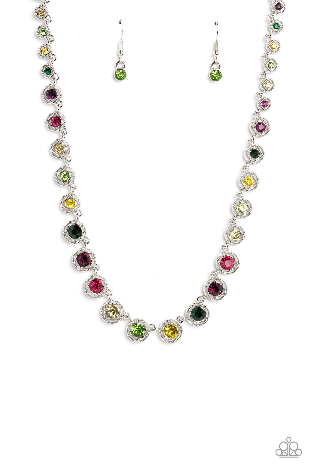 Kaleidoscope Charm - Multi Necklace Set