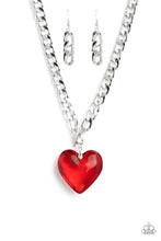 Load image into Gallery viewer, GLASSY-Hero - Red Necklace Set