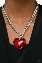 Load image into Gallery viewer, GLASSY-Hero - Red Necklace Set