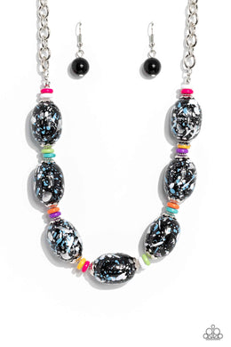 No Laughing SPLATTER - Multi Necklace set