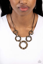 Load image into Gallery viewer, Rounded Redux - Brass Necklace Set