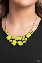 Load image into Gallery viewer, Energetic Embers - Green Necklace Set