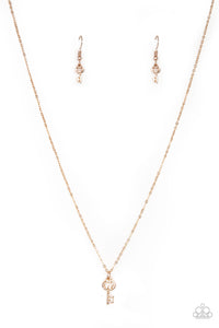 Very Low Key - Gold Necklace Set