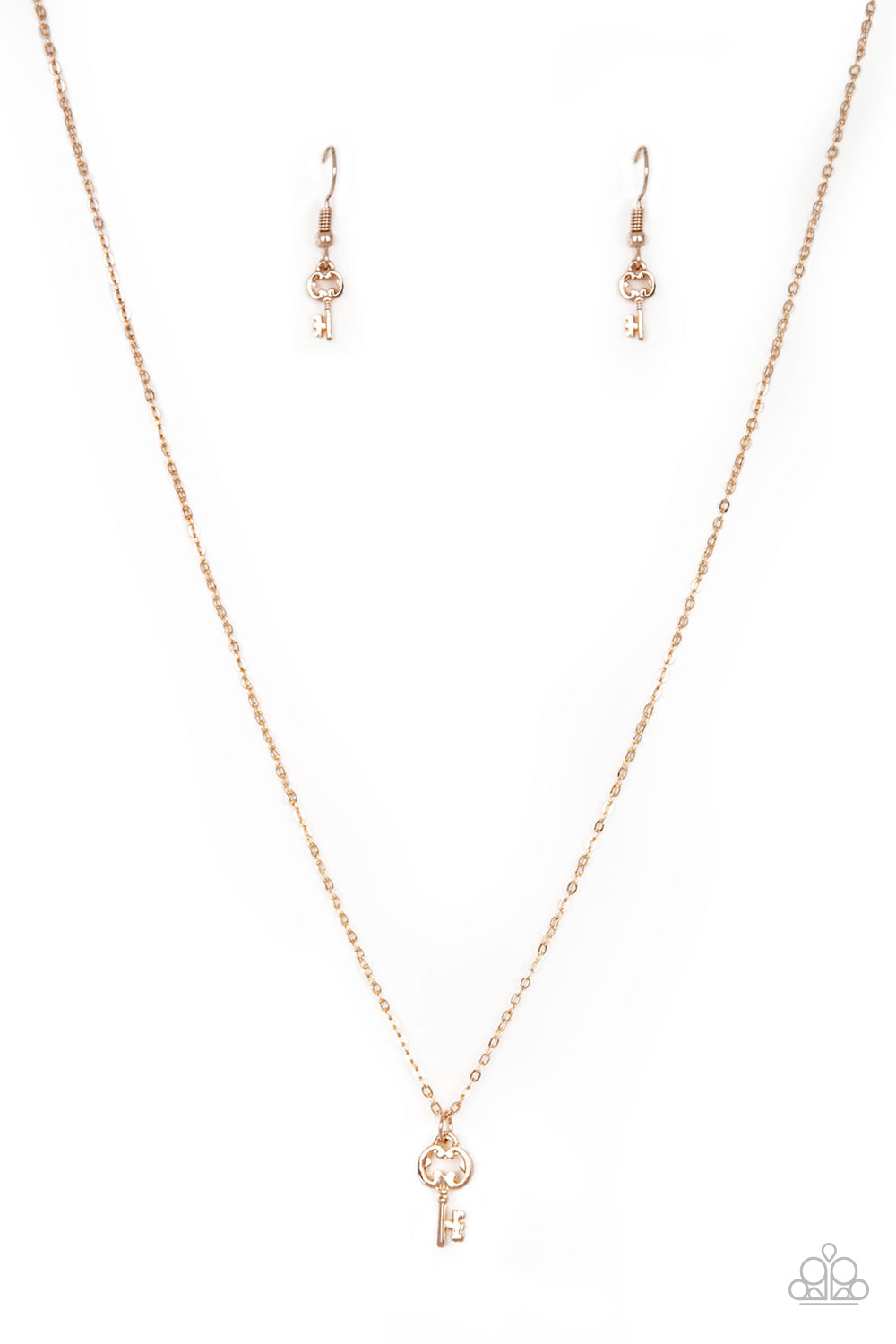 Very Low Key - Gold Necklace Set