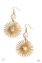 Load image into Gallery viewer, Seize the Sunburst - Gold Earrings