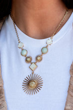 Load image into Gallery viewer, Sunburst Style - Gold Necklace Set