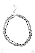 Load image into Gallery viewer, A Pop of Color - Black Necklace Set